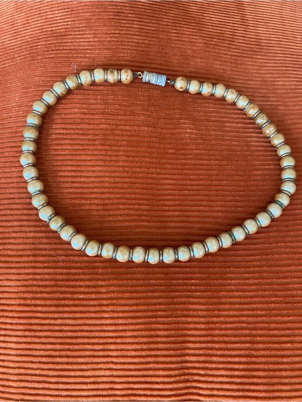 Vintage Beaded Choker Necklace